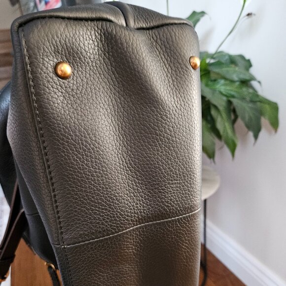 American Leather Co Geniue Leather Bag in Black - Picture 5 of 10